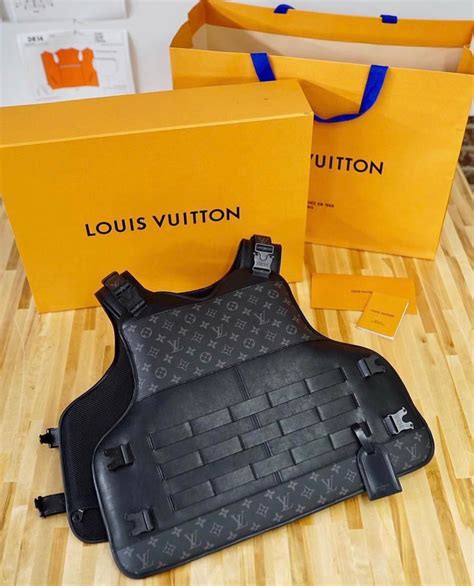 louis vuitton vest white|bulletproof Louis Vuitton vest.